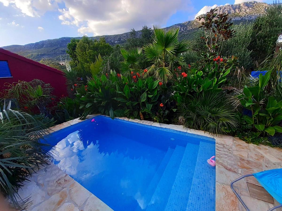 Villa Tropica, Total Privacy, Tropical Garden And Private Pool Каштела Екстер'єр фото